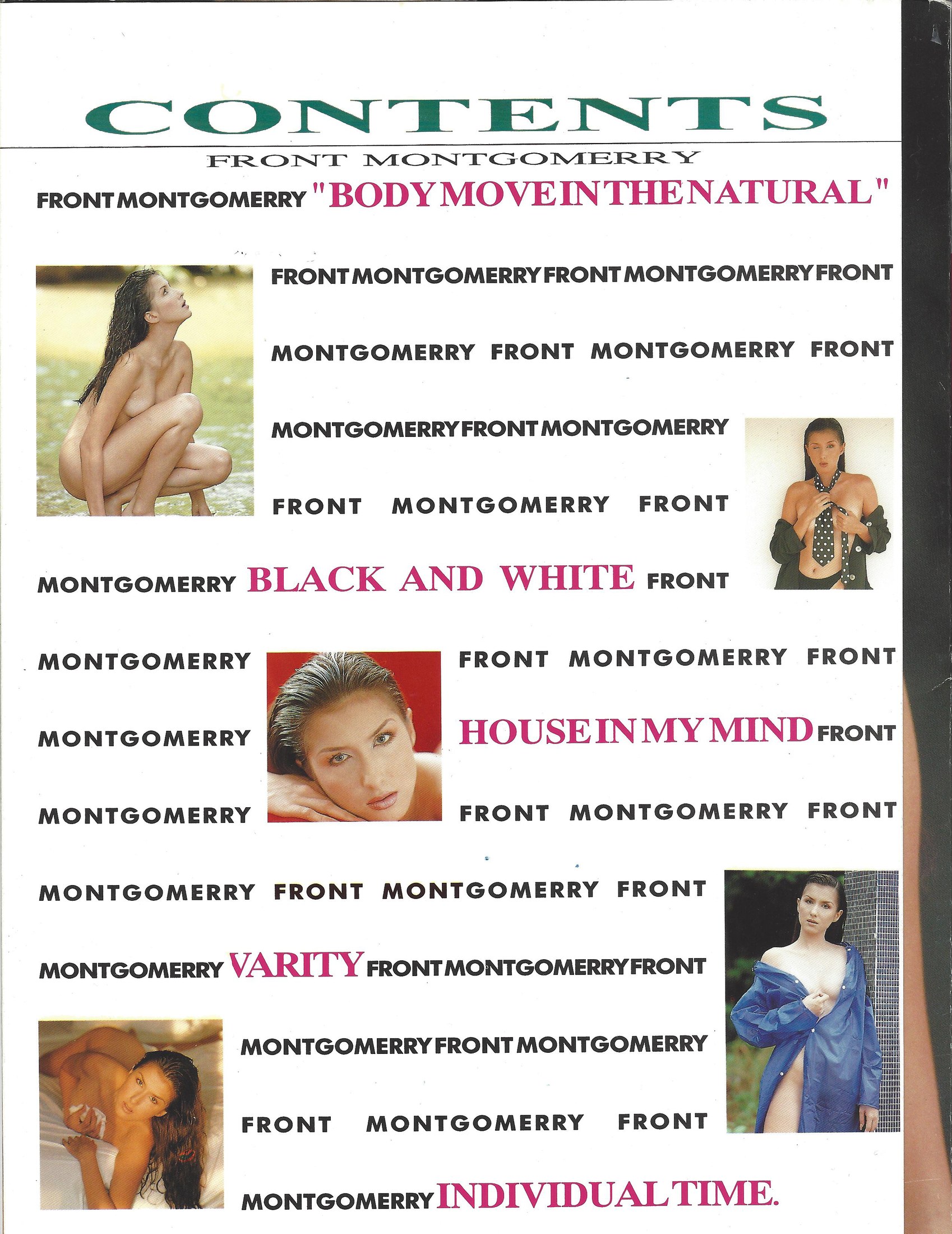 Front Montgomery in MAX Magazine, archive image 2