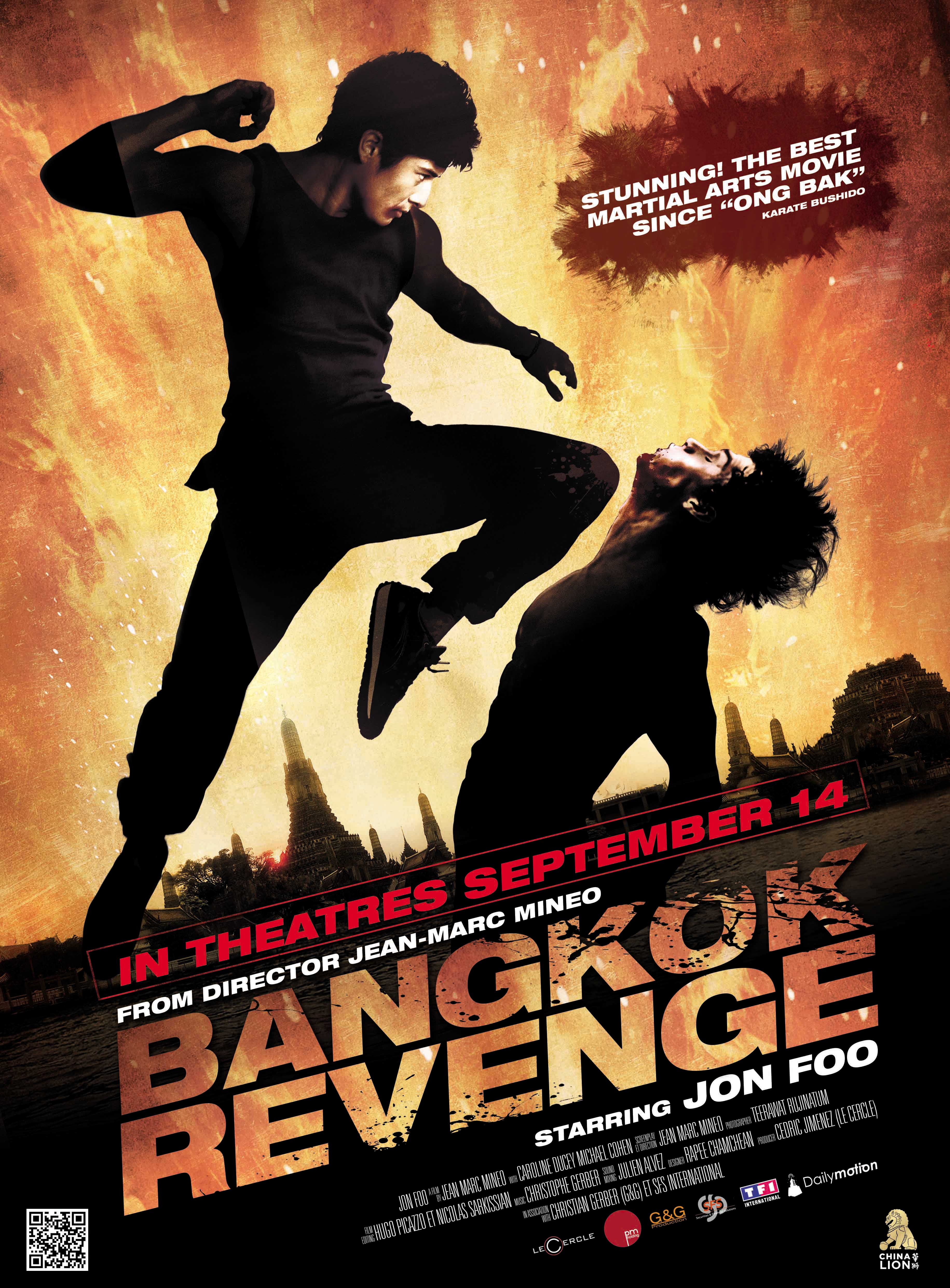 Original poster for Bangkok Revenge