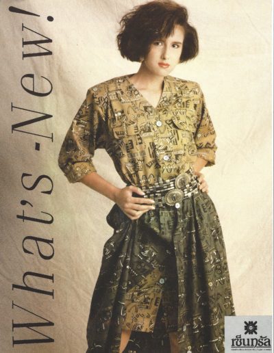Front Montgomery Looks Magagine ad for Central 1989(2)